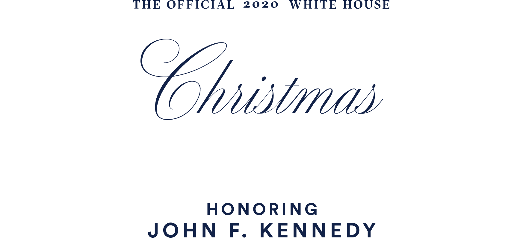 2020 Christmas Ornament Honoring John F. Kennedy